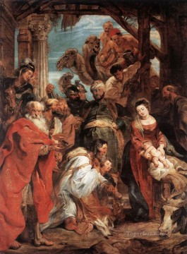 La Adoración de los Magos Barroco Peter Paul Rubens Pinturas al óleo